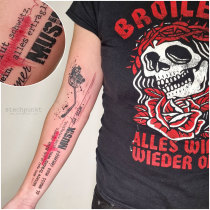 Trash Polka Broilers Tattoo