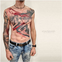 Trash Polka Vikings Tattoo