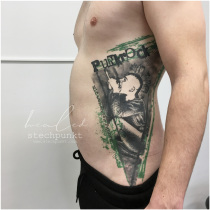 Trash Polka Punk Rock Tattoo