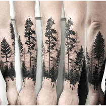 Trash Wald Tattoo