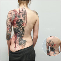 Trash Polka Carpe Diem Tattoo